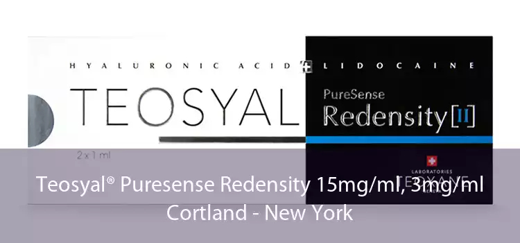 Teosyal® Puresense Redensity 15mg/ml, 3mg/ml Cortland - New York