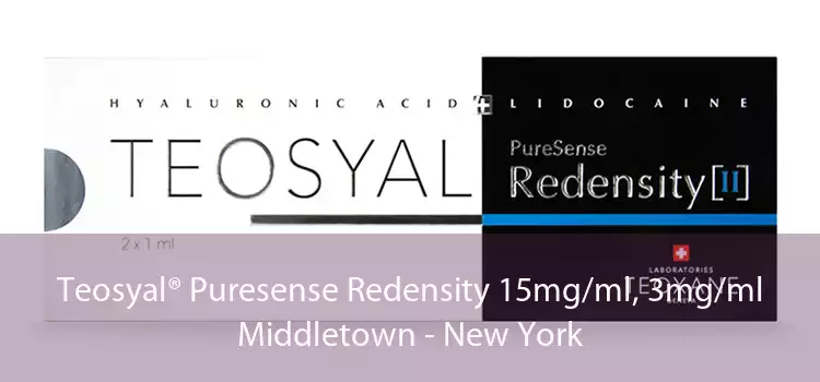 Teosyal® Puresense Redensity 15mg/ml, 3mg/ml Middletown - New York