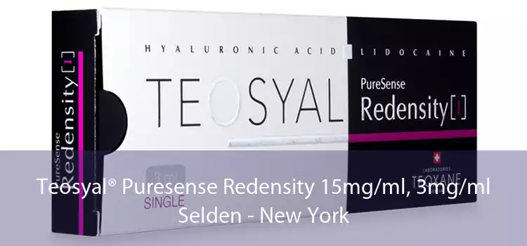 Teosyal® Puresense Redensity 15mg/ml, 3mg/ml Selden - New York