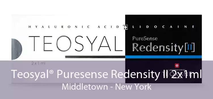 Teosyal® Puresense Redensity II 2x1ml Middletown - New York