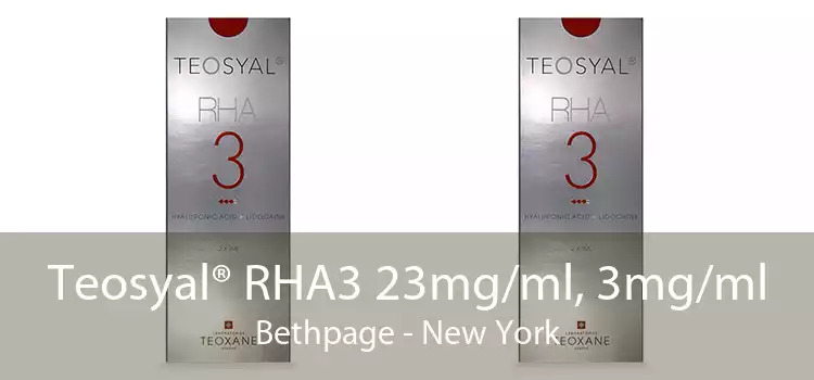 Teosyal® RHA3 23mg/ml, 3mg/ml Bethpage - New York