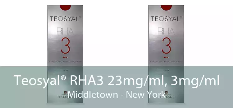 Teosyal® RHA3 23mg/ml, 3mg/ml Middletown - New York