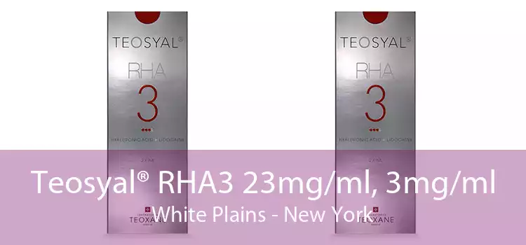 Teosyal® RHA3 23mg/ml, 3mg/ml White Plains - New York