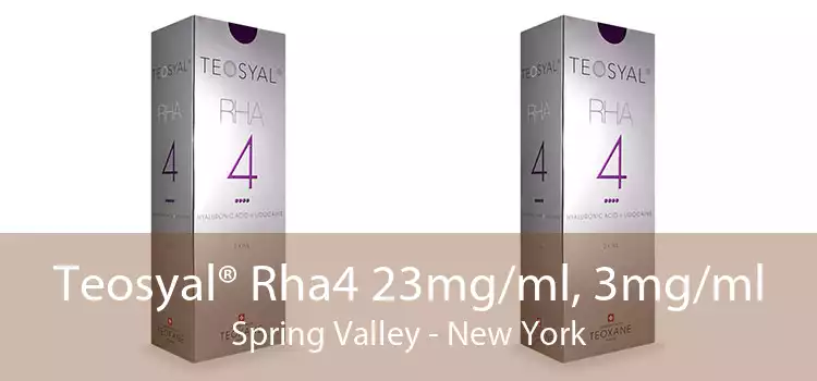 Teosyal® Rha4 23mg/ml, 3mg/ml Spring Valley - New York
