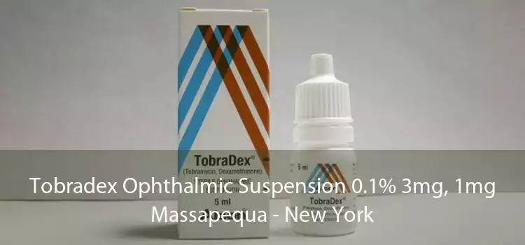Tobradex Ophthalmic Suspension 0.1% 3mg, 1mg Massapequa - New York