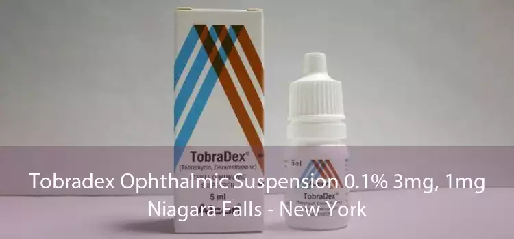 Tobradex Ophthalmic Suspension 0.1% 3mg, 1mg Niagara Falls - New York