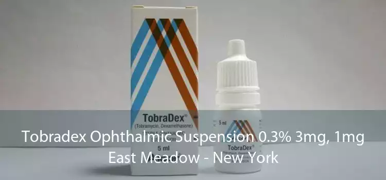 Tobradex Ophthalmic Suspension 0.3% 3mg, 1mg East Meadow - New York