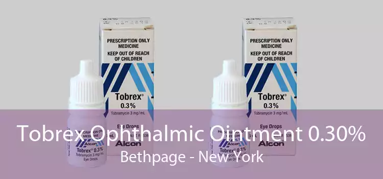 Tobrex Ophthalmic Ointment 0.30% Bethpage - New York