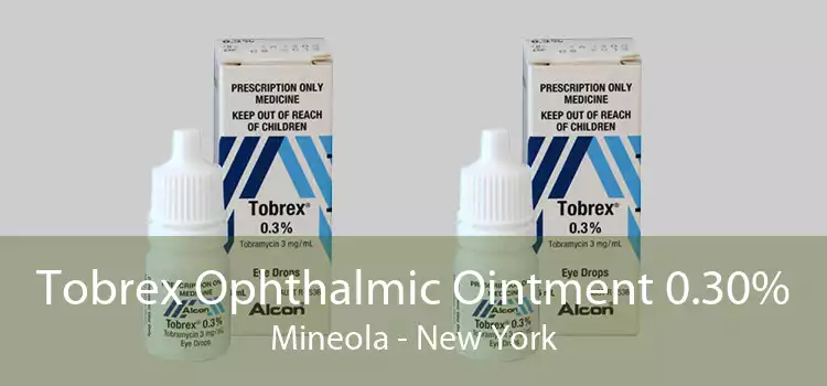 Tobrex Ophthalmic Ointment 0.30% Mineola - New York