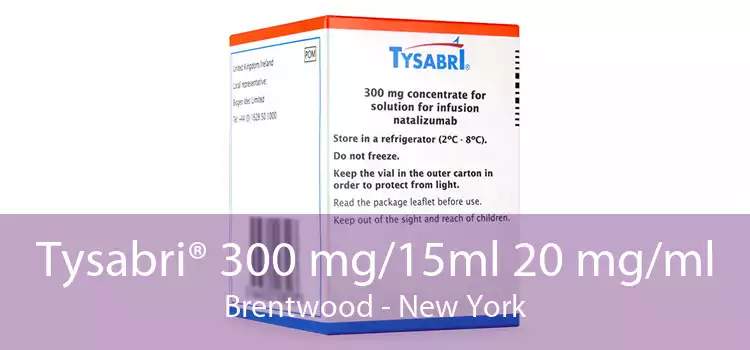 Tysabri® 300 mg/15ml 20 mg/ml Brentwood - New York