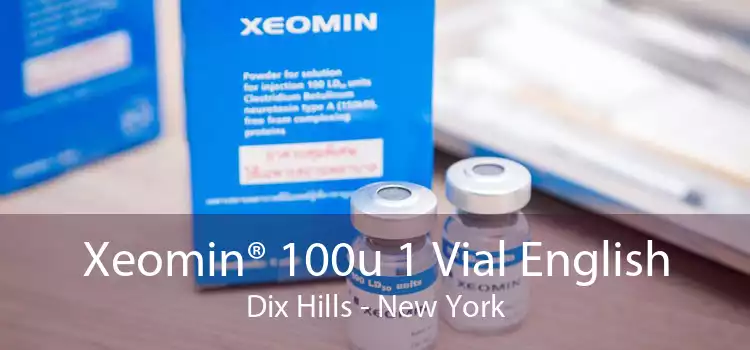 Xeomin® 100u 1 Vial English Dix Hills - New York