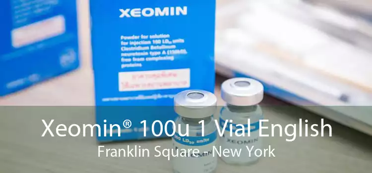 Xeomin® 100u 1 Vial English Franklin Square - New York
