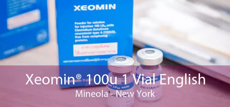Xeomin® 100u 1 Vial English Mineola - New York