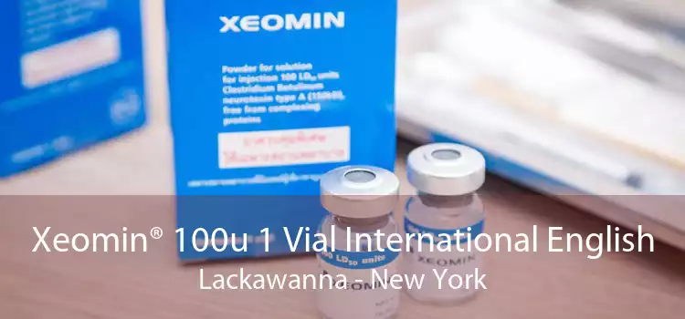 Xeomin® 100u 1 Vial International English Lackawanna - New York