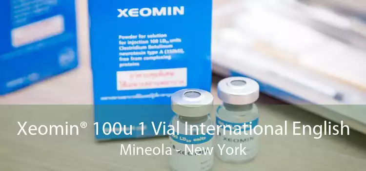 Xeomin® 100u 1 Vial International English Mineola - New York