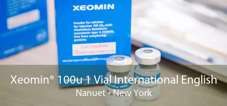Xeomin® 100u 1 Vial International English Nanuet - New York