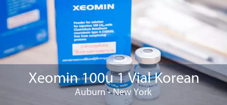 Xeomin 100u 1 Vial Korean Auburn - New York