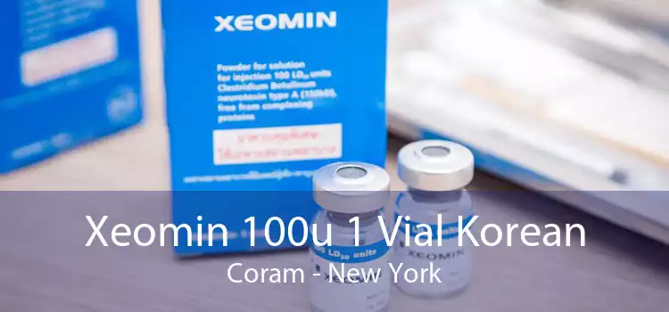 Xeomin 100u 1 Vial Korean Coram - New York