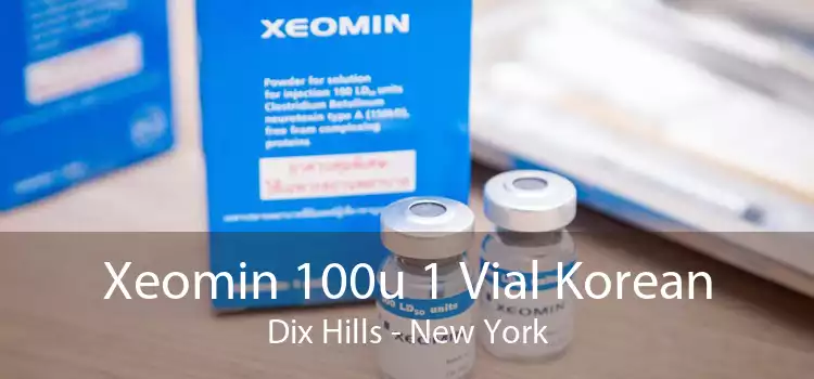 Xeomin 100u 1 Vial Korean Dix Hills - New York