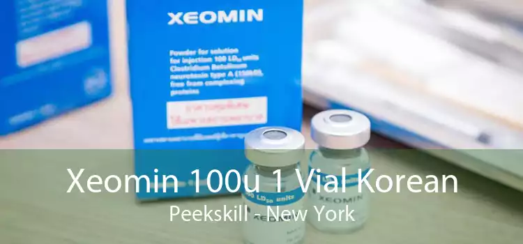 Xeomin 100u 1 Vial Korean Peekskill - New York