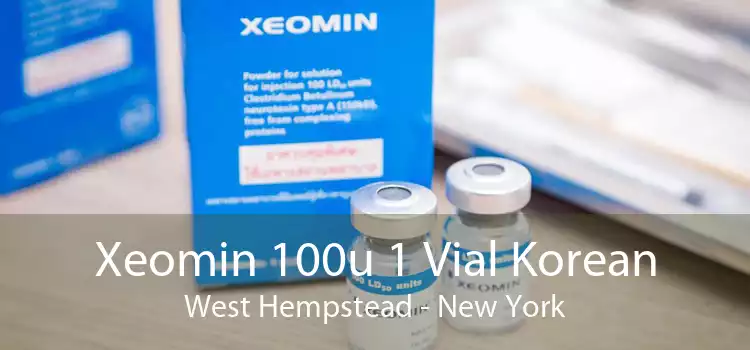 Xeomin 100u 1 Vial Korean West Hempstead - New York