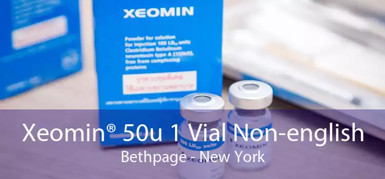 Xeomin® 50u 1 Vial Non-english Bethpage - New York