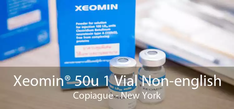 Xeomin® 50u 1 Vial Non-english Copiague - New York