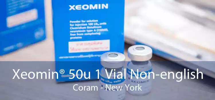 Xeomin® 50u 1 Vial Non-english Coram - New York