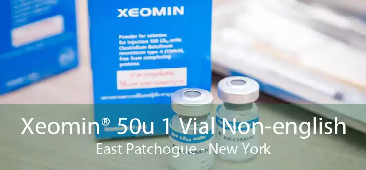 Xeomin® 50u 1 Vial Non-english East Patchogue - New York