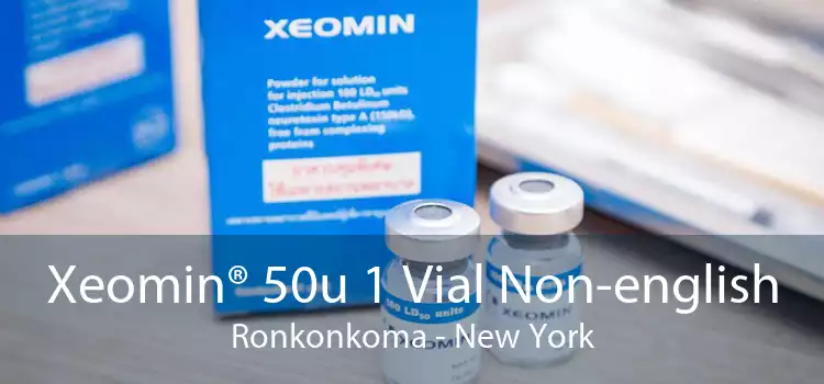 Xeomin® 50u 1 Vial Non-english Ronkonkoma - New York