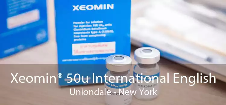 Xeomin® 50u International English Uniondale - New York