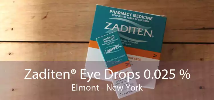 Zaditen® Eye Drops 0.025 % Elmont - New York