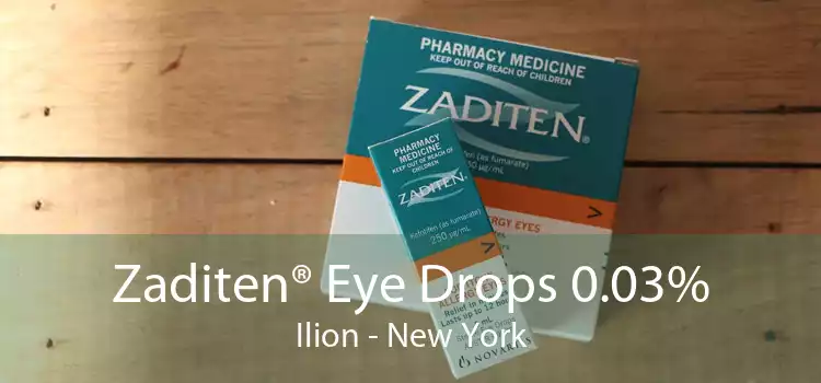 Zaditen® Eye Drops 0.03% Ilion - New York